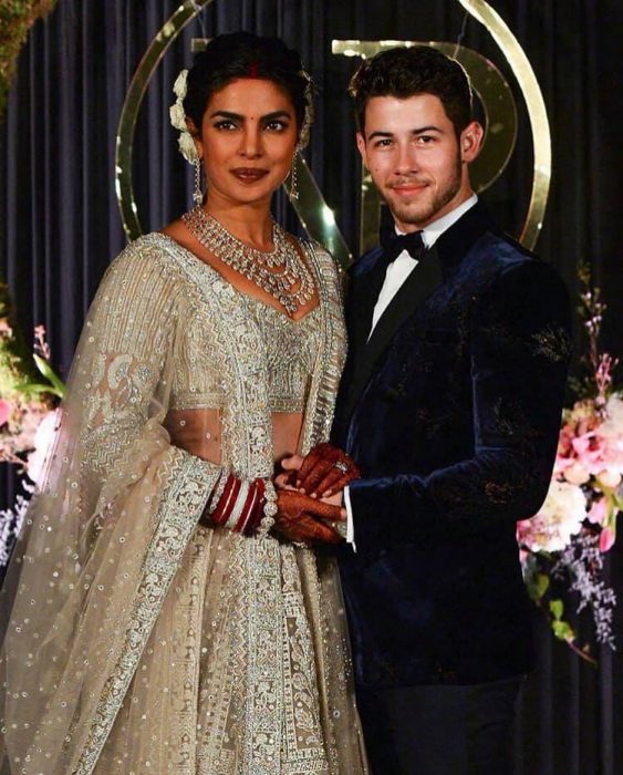 Priyanka chopra y nick jonas el día de su boda