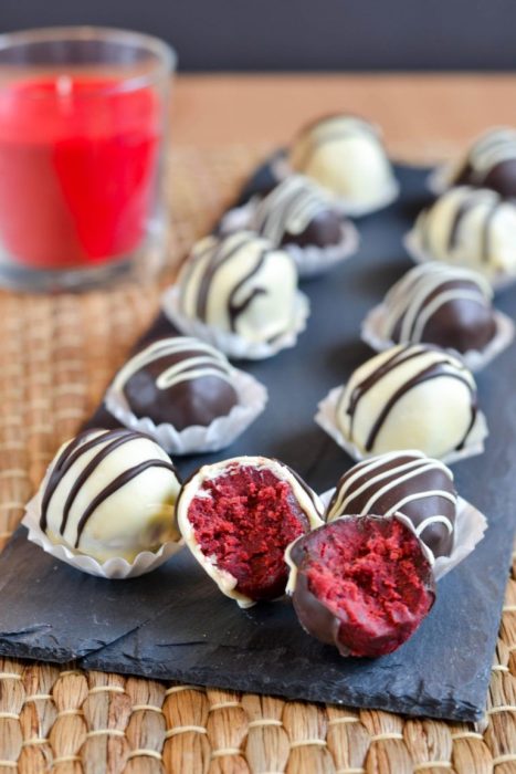 trufas de red velvet 