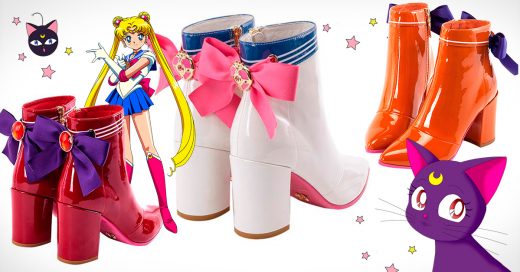 botas de sailor moon