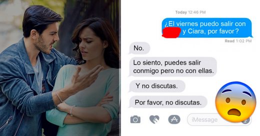 Internet ayuda a una chica a terminar una relación con un chico controlador