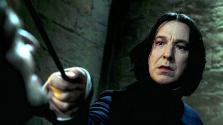 Alan Rickam como Severus Snape para Harry Potter