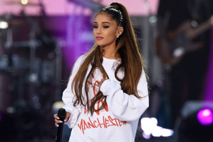 Ariana Grande en el concierto unidos por manchester después del atentado