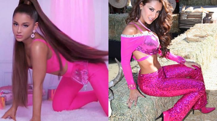 Comparación de ninel conde con ariana grande