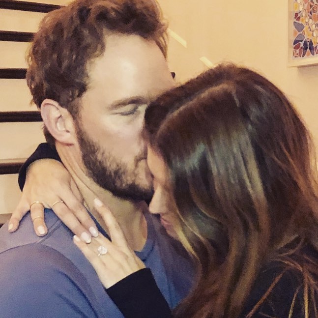 Chris pratt comprometido nueva novia 