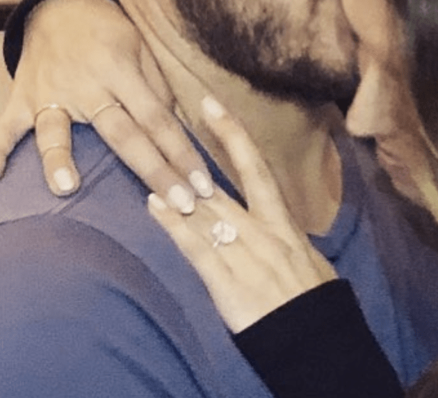 Anillo de compromiso de la novia de Chris pratt