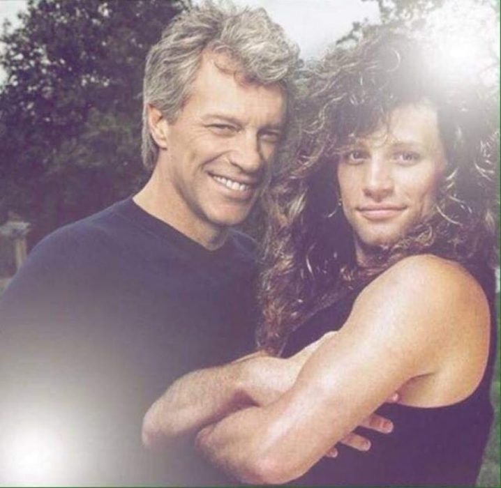 Photoshop de famosos antes y después, Bon Jovi