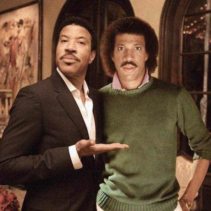 Photoshop de famosos antes y después, Lionel Richie