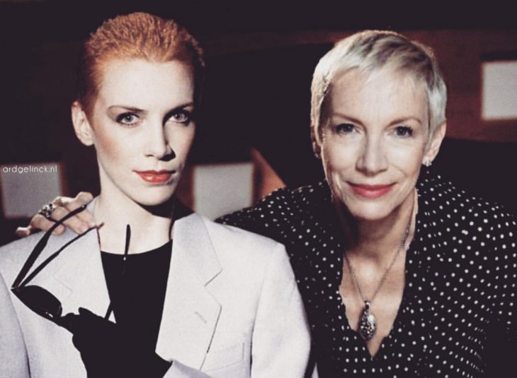 Photoshop de famosos antes y después, Annie Lennox