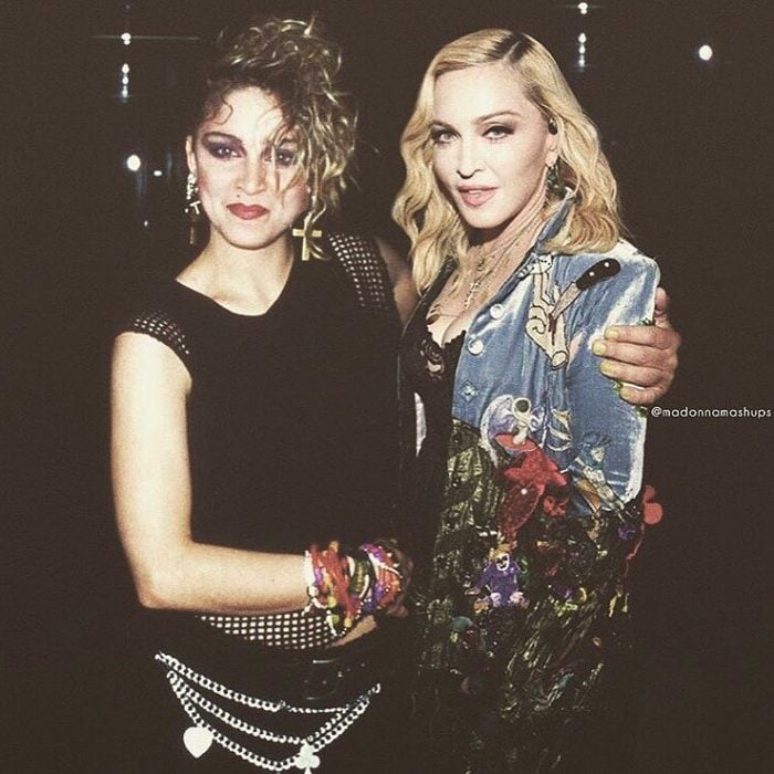 Photoshop de famosos antes y después, Madonna
