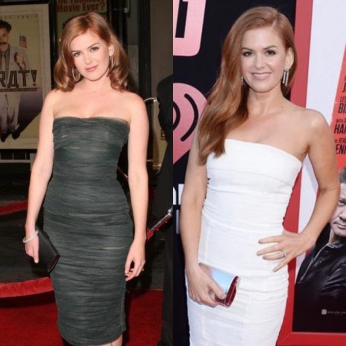 Isla Fisher en el 10 years challenge