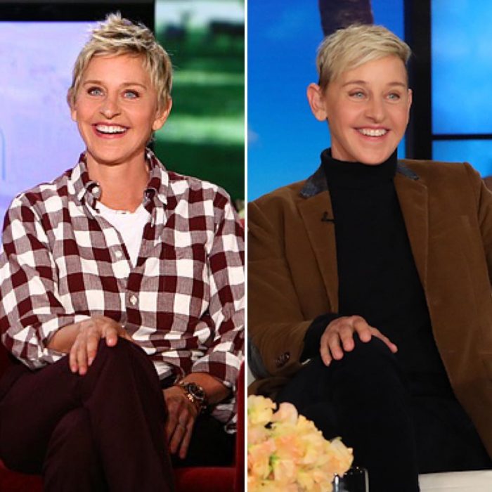 Ellen DeGeneres en el 10 years challenge