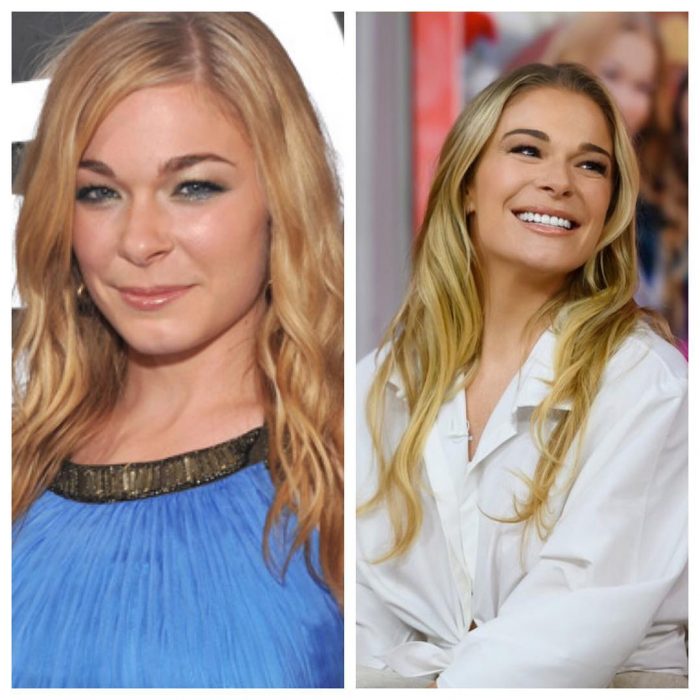 Leane rimes en el 10 years challenge