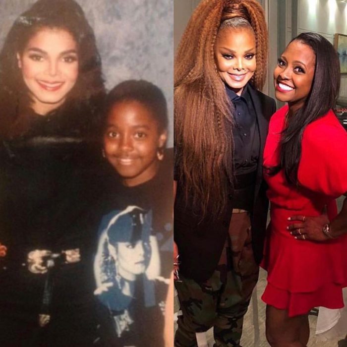 Janet Jackson en el 10 years challenge