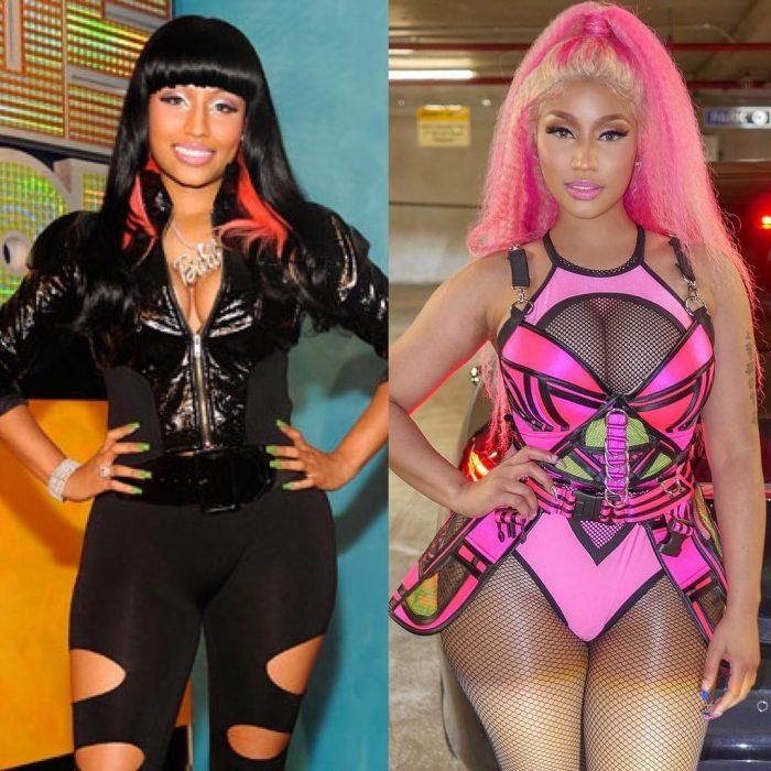 Nicky Minaj en el 10 years challenge