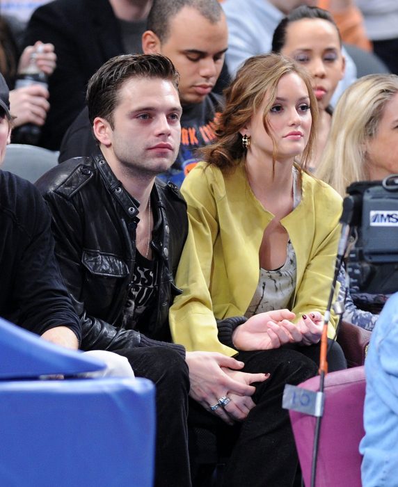 Sebastian Stan y Leighton Meester de la serie Gossip Girl fueron novios por dos años