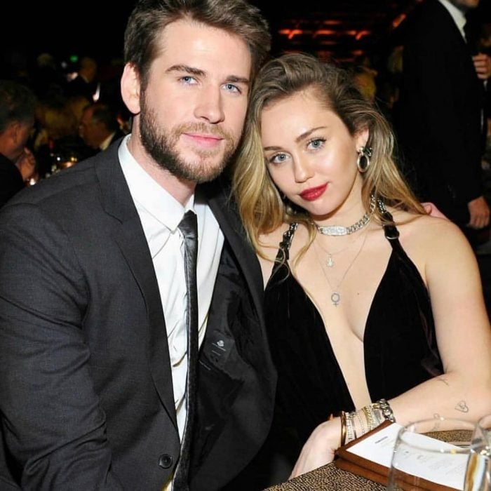 Liam y Miley Cyrus en su primer evento como esposos 