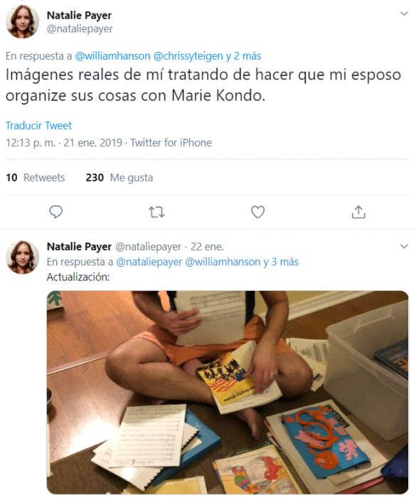 Comentarios sobre el error de netflix con Marie Kondo