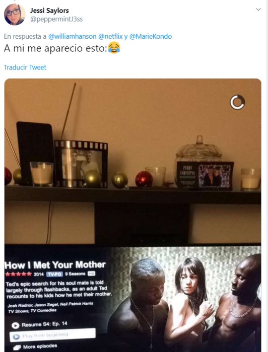 Comentarios sobre el error de netflix con Marie Kondo