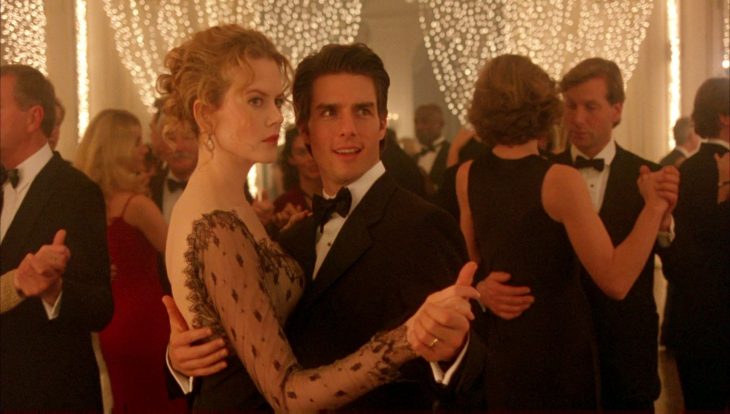 Escena de la película de tom cruise y nicole kidman 