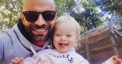 Papá soltero adopta una bebé que fue rechazada 20 veces