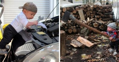 Bebé prematuro se convierte en un adulto gracias a la creatividad de su papá… y mucho Photoshop