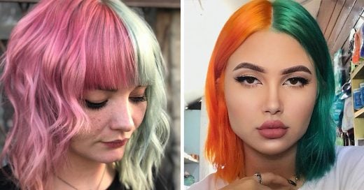 15 Pruebas que te convencerán de pintarte el cabello de dos colores