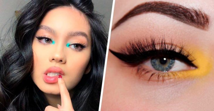 Alerta tendencia: colores vivos en tu lagrimal será el toque más divertido y coqueto en tu maquillaje