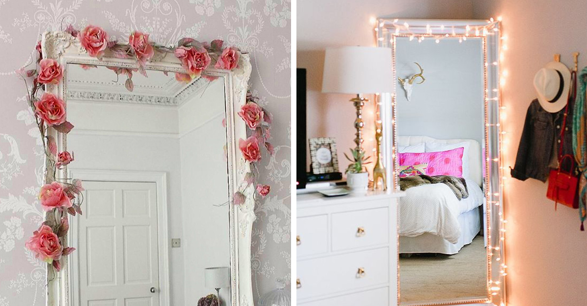 14 Ideas para decorar tu espejo y sacar las mejores selfies