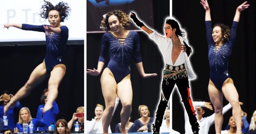 Gimnasta fan de Michael Jackson se vuelve inspiración en Internet; ¡obtuvo un 10 perfecto! 