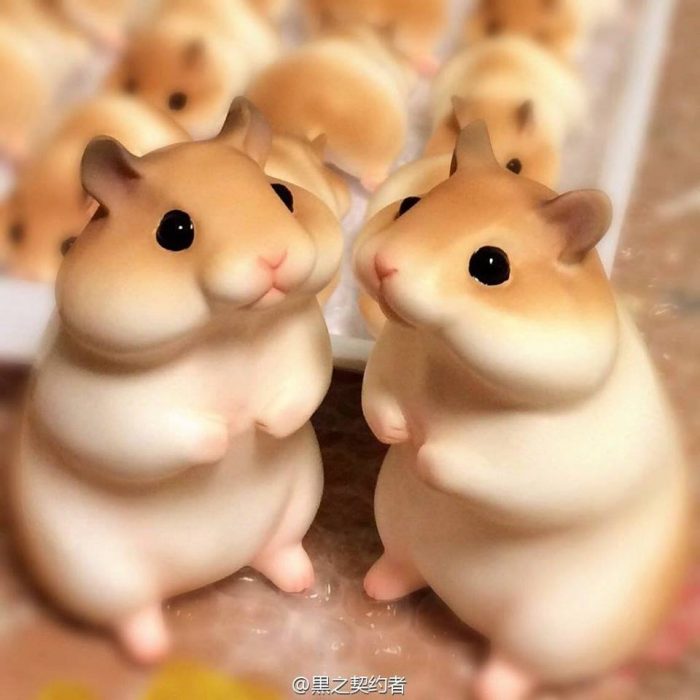 panes en forma de hamsters 