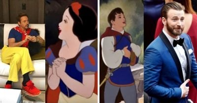 Robert Downey Jr. trolea a Chris Evans; hace la mejor parodia de Disney con ellos como protagonistas