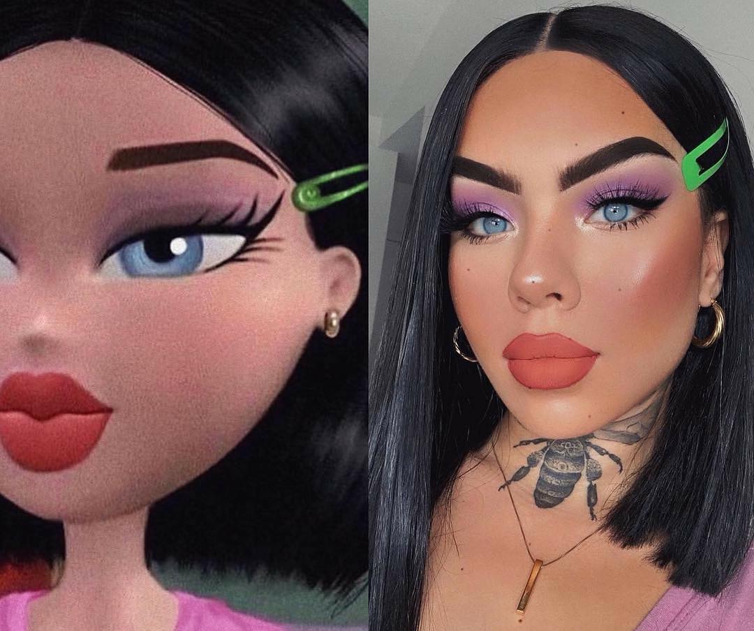 Primitivo Salida Remo Maquillaje Mu Ecas Bratz Educaci N Cabecear Mat N