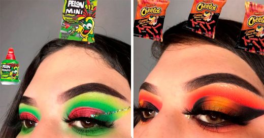 Crea divertidos looks de maquillaje inspirados en la comida chatarra más popular de México