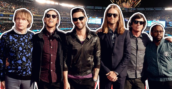 ¡Confirmado! Maroon 5 dará el show de medio tiempo en el Super Bowl