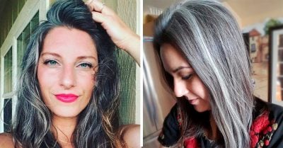 Dejan sus canas al natural; son tan lindas que querrás hacer lo mismo