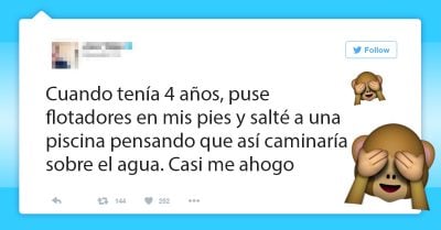 12 Personas comparten en Twitter sus travesuras más tontas de la infancia