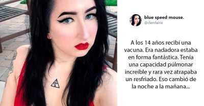 Después de sufrir a causa de una vacuna, envía un importante mensaje a los antivacunas