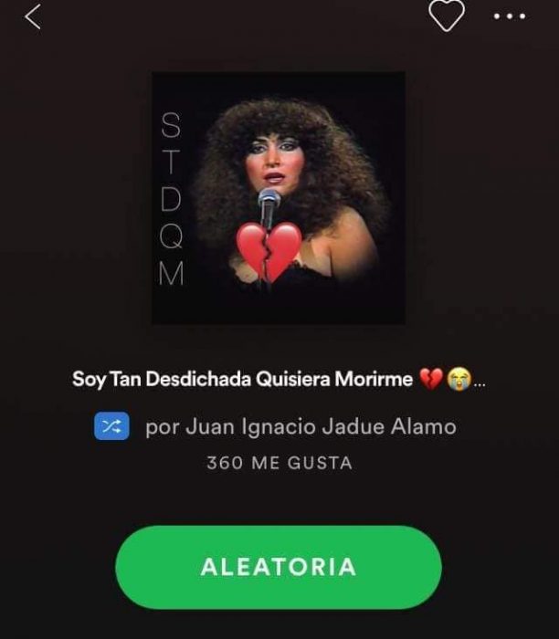 captura de pantalla spotify 