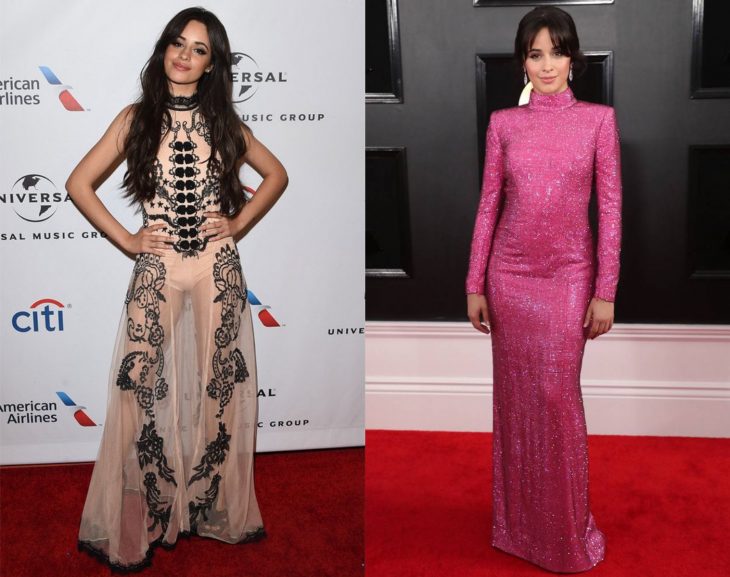 Cuánto cambiaron las celebridades en su primer y último Grammy, Camila Cabello