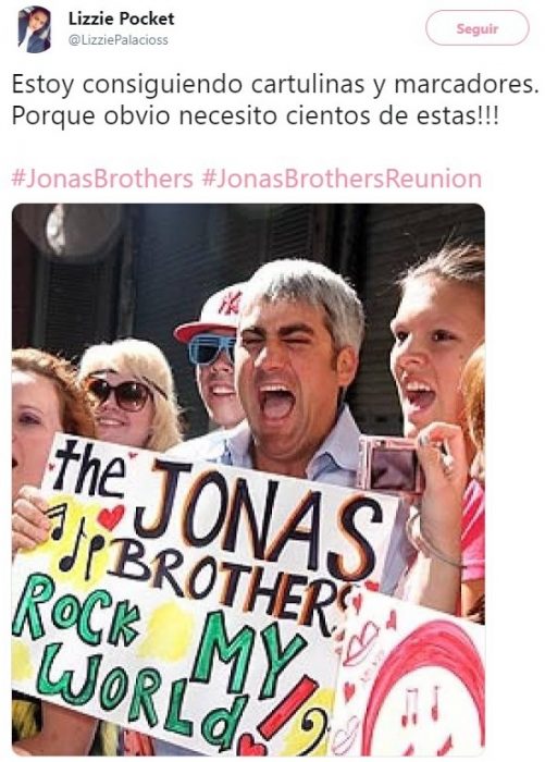 Tuit sobre los Jonas Brothers