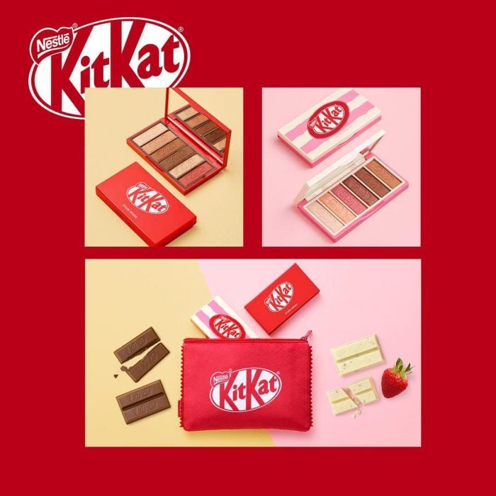 Línea de maquillaje inspirada en el chocolate Kit Kat