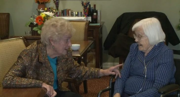 Par de viejitas siguen siendo mejores amigas después de 84 años de conocerse