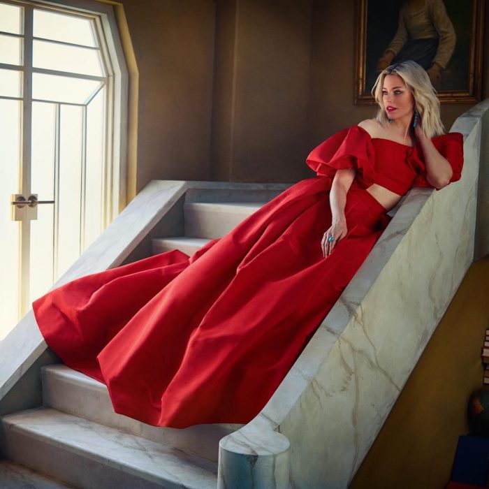 Famosos en los Oscar 2019 fotografiados por Vanity Fair, Elizabeth Banks