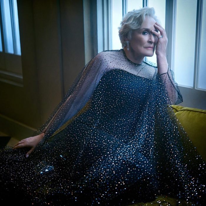 Famosos en los Oscar 2019 fotografiados por Vanity Fair, Glenn Close