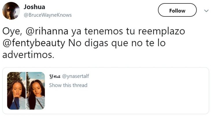 Twitter encuentra a la doble de Rihanna y le piden que saque un nuevo álbum