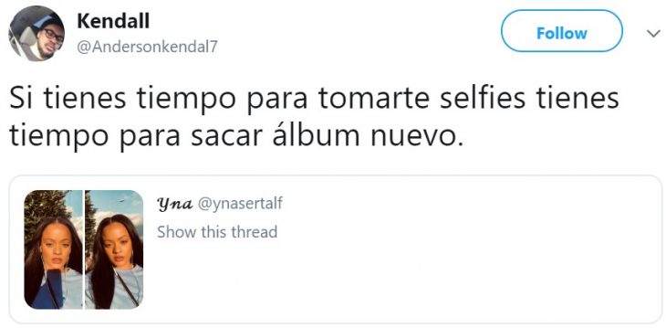 Twitter encuentra a la doble de Rihanna y le piden que saque un nuevo álbum