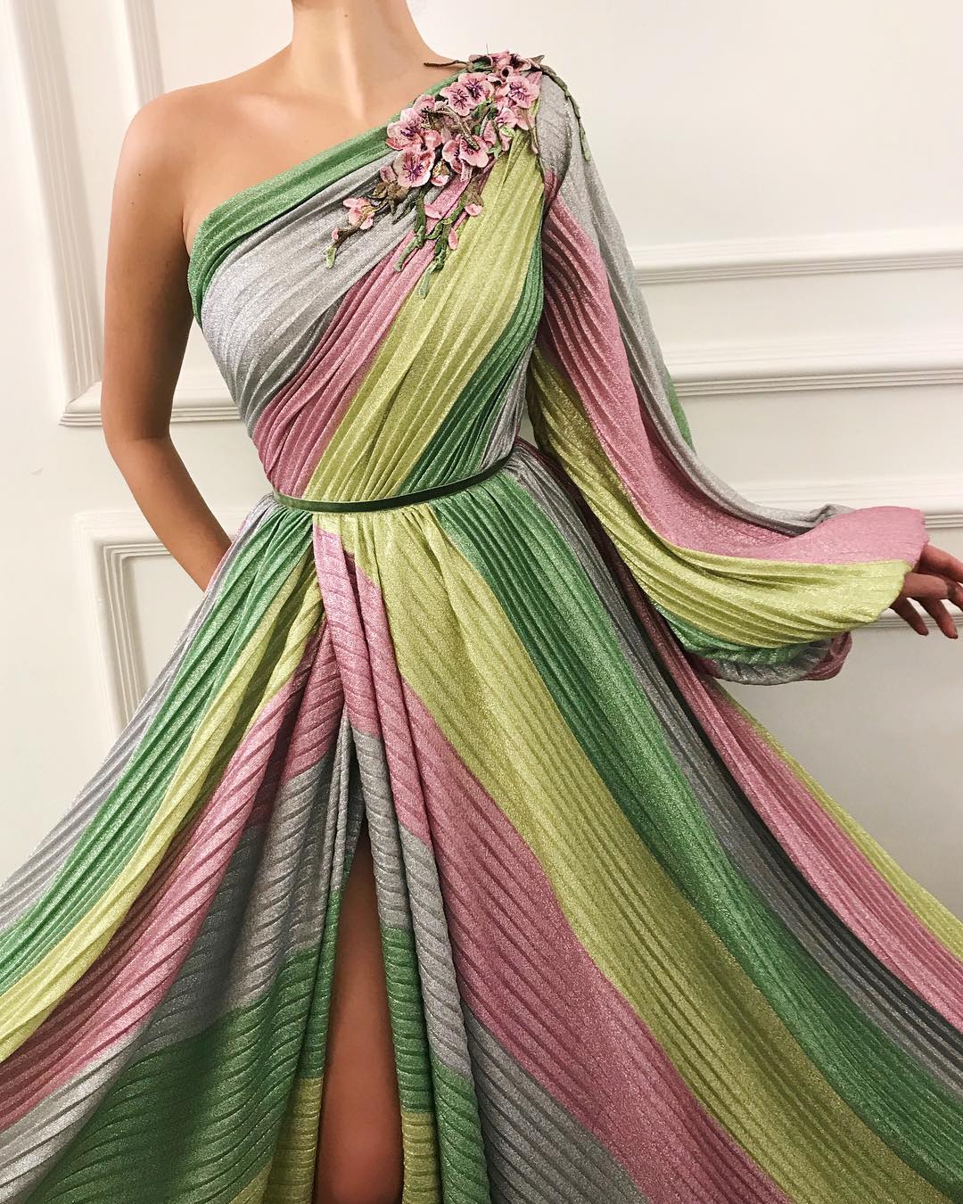 Diseños de vestidos floreados, Estilo de Vida Moda