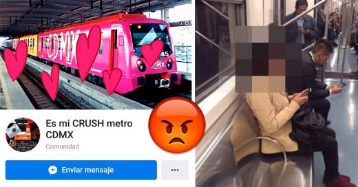 Es mi 'crush' metro CDMX: la página que romantiza el acoso y se niega a aceptarlo