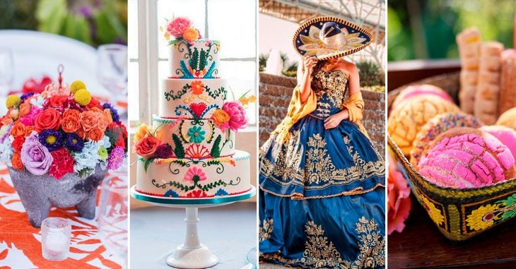 19 Ideas creativas para hacer de tus XV años una celebración de temática mexicana