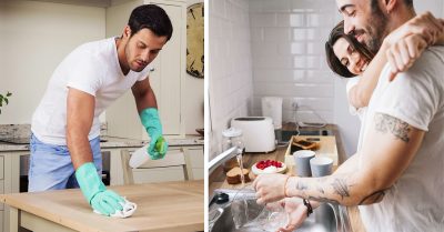 Hombres que limpian y cocinan son más atractivos para las mujeres